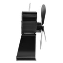 Eco Friendly 4-Blade Heat Powered Stove Fan for Wood/Log Burner/Fireplace 203CFM Thermal Power Fan