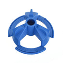 35mm Blue Cup Style Round Hinge Jig Drill Guide Cabinet Door Hole Locator for Woodworking