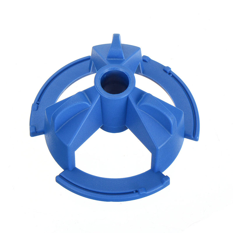 35mm Blue Cup Style Round Hinge Jig Drill Guide Cabinet Door Hole Locator for Woodworking