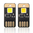 DC5V 0.6W Mini Touch Dimming Switch USB Mobile Power Camping LED Rigid Strip Light Night Lamp