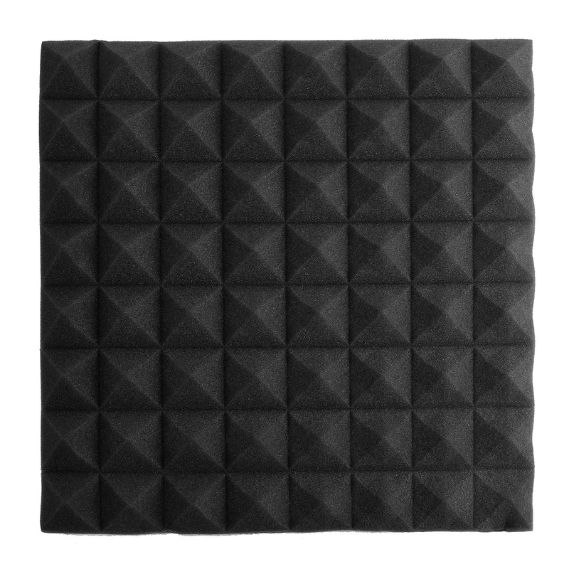 6Pcs Acoustic Foam Treatment SoundProof Sound-Absorbing Noise Sponge Studio Room Absorption Wedge Tiles Foam