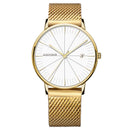 GADYSON A9105 Calendar Casual Style Men Wristwatch Full Steel Luminous Display Quartz Watch