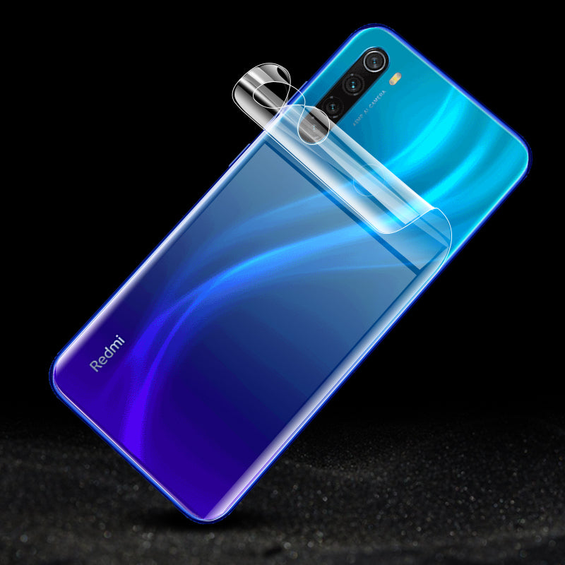 For Xiaomi Redmi Note 8 Bakeey Front+Back Hydrogel Film HD Full Cover Anti-Scratch Soft Screen Protector