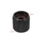 4 Pcs Black Chrome 6mm Guitar Knobs Tone Volume for Electric Guitar Bass