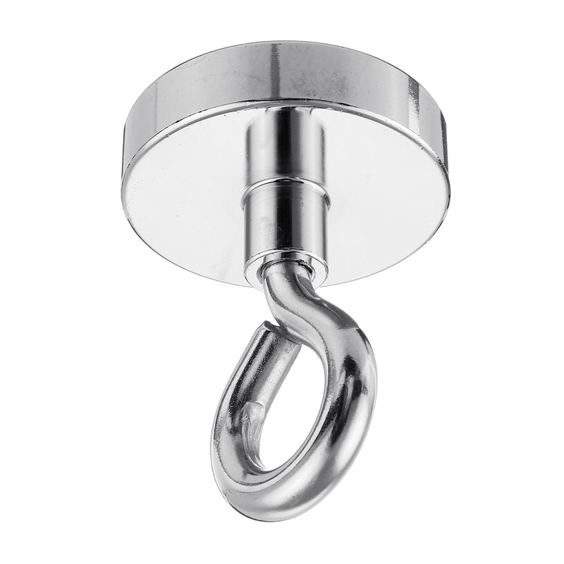 98KG D44mm Neodymium Magnet Metal Sea Treasure Search Fish Hunting Recovery Magnet