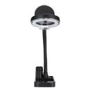 5X 10X Magnifying 36 LED Lamp Magnifier Light Large Glass Lens Desktop Stand