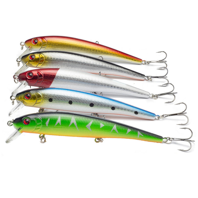 ZANLURE Hard Bait Minnow Fishing Lure Sea Freshwater Casting Spinning Jigging Fishing Lure Tackle