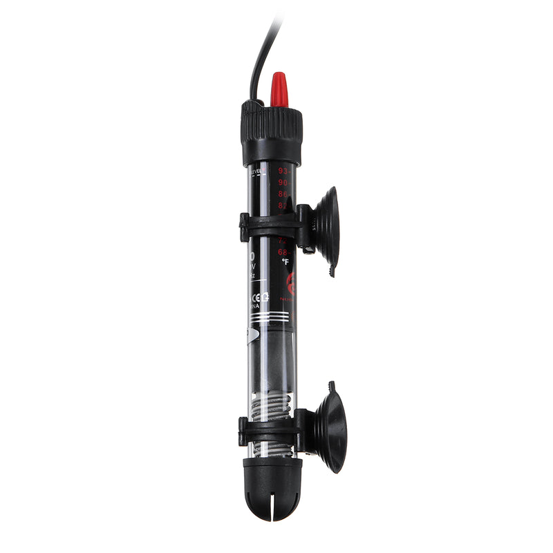 25/50/100/200/300W 220V Aquarium Fish Tank Submersible Water Heater Double-layer Waterproof Heating Rod