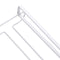 White Metal Fresh Bar Champagne Wine Glass Holder Rack Storage Cabinet Hanging