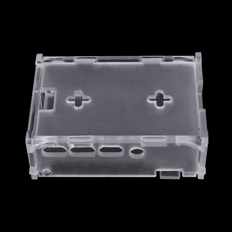 KEYES Tranparent Acrylic Protective Shell Holding Case for Raspberry Pi 4 Model B Only