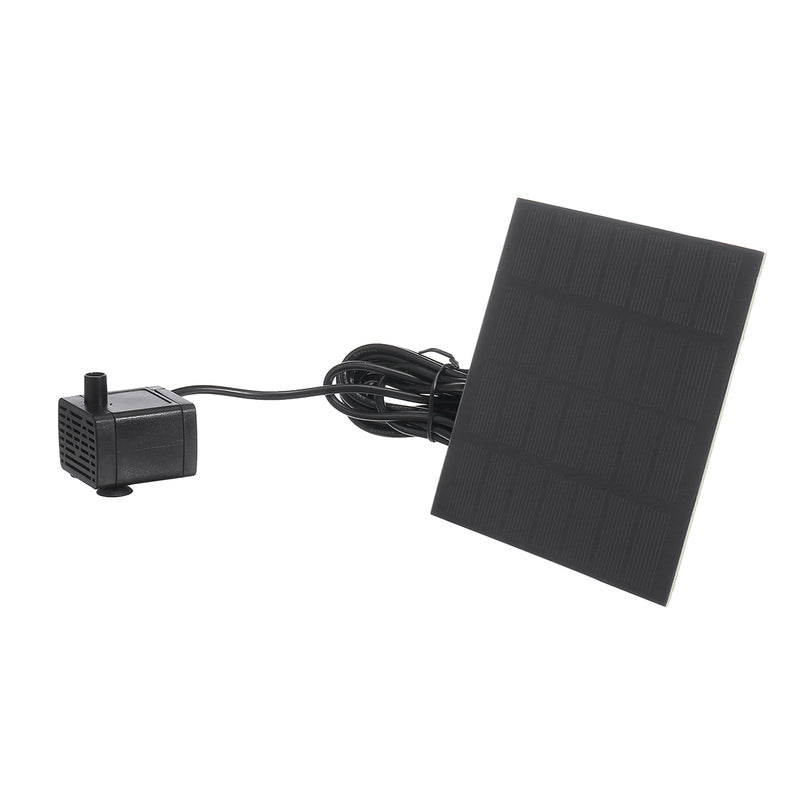 Solar Water Panel Power Fountain Pump Kit Pool Garden Pond Watering Floating Pump