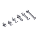 Suleve M2.5SH1 250Pcs M2.5 Hex Socket Button Head Screw 304 Stainless Steel Allen Bolt Assortment