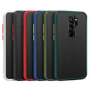 For Xiaomi Redmi Note 8 Pro Case Bakeey Armor Shockproof Anti-fingerprint Matte Translucent Hard PC&Soft TPU Edge Protective Case