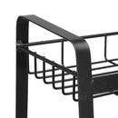 Kitchen Stainless Spice Jars Rack Seasoning Shelf Holder Storage Organizer Stand Kitchen Storage Rack