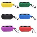 Bakeey Portable Shockproof Dirtyproof Silicone Wireless bluetooth Earphone Storage Case with Keychain for QCY T1