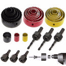 8pcs Hole Saw Cutting Set with Hex Wrench Wood Alloy Iron Cutter