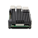 Aluminum Alloy Armor Enclosure Case Metal Shell Compatible with Raspberry Pi 3 Model B+(plus)/3B