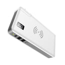 Bakeey 3 in 1 Qi 10000mAh PD3.0 QC3.0 Power Bank 2 USB Wireless Charger Portable Battery Charger