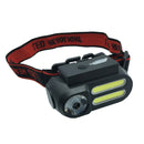 XANES NF-611 LED + 2COB 650LM 4 Modes Headlamp 90Rotatable Multifunctional USB Rechargeable Headlamp Waterproof Outdoor Camping Hiking Cycling Fishing Headlights 18650