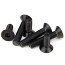 Suleve M2.5CH1 50Pcs M2.5 Hex Socket Countersunk Flat Head Screw Carbon Steel 10.9 Grade 5/6/8/10/12/14/16mm Optional