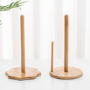 Bamboo Wood Tissue Box Roll Paper Storage Rack Paper Towel Pumping Table Top Storage Paper Roll Quality Three Bags