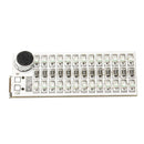 5Pcs 2x13 USB Mini Spectrum Green LED Board Voice Control Sensitivity Adjustable