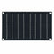 10W Waterproof Solar Panel Matte Texture Car Emergency Charger WIth 4 Protective Corners USB+DC