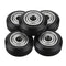 TEVO 5Pcs One Pack 3D Printer Part POM Material Big Pulley Wheel with Bearings for V-slot