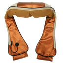 6 Keys Shiatsu Kneading Electric Massager Neck Shoulder Back Body Heating Therapy Pain Relief Belt