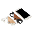 BUBM LXDC 2Pcs Magnetic Leather Cable Strap Cable Tie Wraps Cord Management Holder Keeper Cable Clip