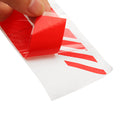 2Pcs Carbon Fiber 5D Stickers Vinyl Stripe Decal for Car Rearview Mirror Cover 30.5x4cm