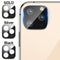 Metal + Tempered Glass Anti-scratch Phone Lens Protector for iPhone 11 / 11 Pro / 11 Pro Max