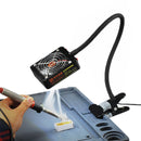 Soldering Iron Exhaust Fan Solder Smoke Exhauster Remover Fume Extractor with LED Lighting