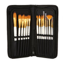 Zhuting 15 Pearl White Nylon Practical Writing Brush Set