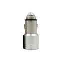 ZQ-N404 USB Car Charger With Safety Hammer Auto Power Adapter For iPhone Xiaomi Samsung Phone MP3