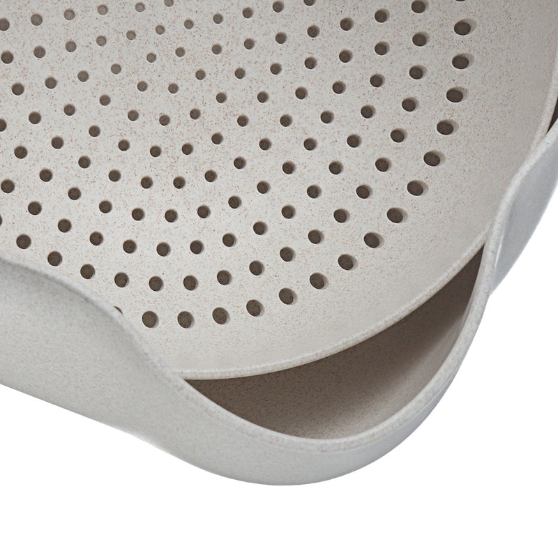 Vegetable Fruit Washing Drain Basket Mesh Strainer Drying Colander Kitchen