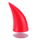 Pink Motorcycle Helmet Headwear Accessoriess Suction Cups Horns Decor Decoration