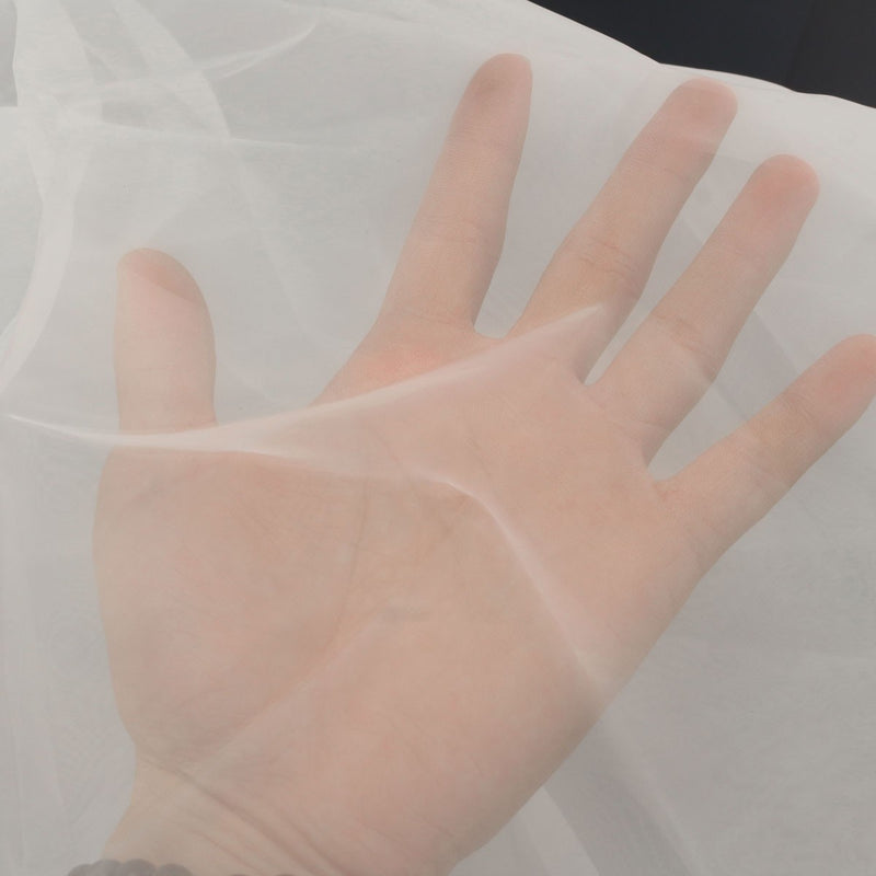 300x127cm Silk Screen Printing Mesh 48T 120M White Polyester 3 Yards
