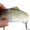 ZANLURE 4 Segments Hard Crankbaits Lure Large Sea Fishing Submerged S Swim Posture Bait 25.5CM 135G