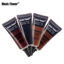 Music Flower 2 Color Eyebrow Gel Eye Brow Enhancers Waterproof Makeup Brush Set