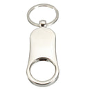 3D Keychain Keyfob Gift Compass Bottle Opener Keyring Multifunctional