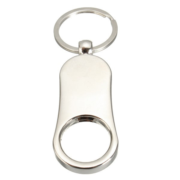 3D Keychain Keyfob Gift Compass Bottle Opener Keyring Multifunctional