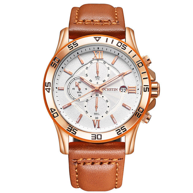 OCHSTIN GQ068A Multi-function Chronograph Men Wrist Watch Business Style Quartz Watches