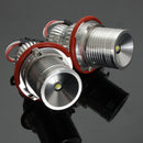 10W LED Angel Eyes Halo Ring Lights Bulb CANBUS Error Free Pair for BMW E65 E66 E67 E39 E63 E64