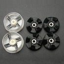 2pcs Plastic Gear Base and 4pcs Rubber Gear For Magic Blender Spare Parts Replacement