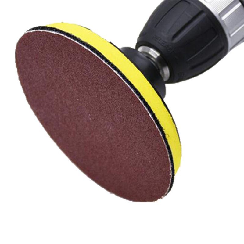 25pcs 125mm 8 Holes Hook Loop Sanding Discs 80 Grit Sander Pad Abrasive Tool