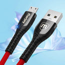 Marjay 3A Micro USB Type C Fast Charging Lace Zinc Alloy Weaving Mobile Phone Data Cable For HUAWEI P30 Oneplus 7 XIAOMI MI9 S10 S10+