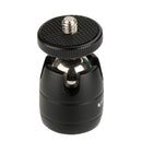Ulanzi U-30 CNC Metal 1/4 Screw Thread Tripod Rotating 360 Degree Mini Ball Head Ballhead