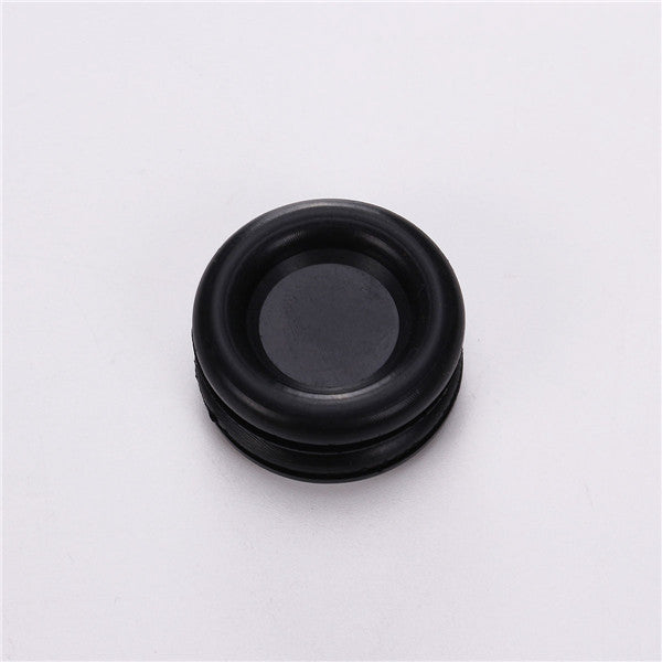 125pcs Wiring Cable Black Rubber Grommets Assortment Kit