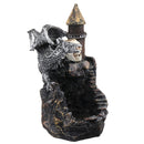 Dragon Incense Burner Holder Backflow Buddhist Smoking Cones Censer Home Decorations